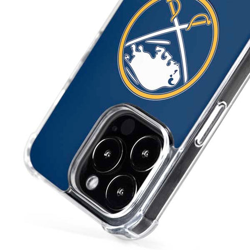 NHL Buffalo Sabres Solid Background iPhone 16 Pro MagSafe Case
